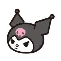 a cartoon character with a skull on his head