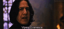Piton Vipera Evanesca GIF - Severus Snape Harry Potter Viper GIFs