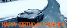 Fast Car Aston Martin Phoenix GIF - Fast Car Aston Martin Phoenix Happy Birthday Phoenix GIFs