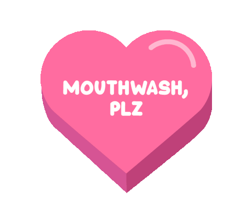 Mouthwash Dentists Sticker - Mouthwash Dentists Valentinesday Stickers