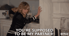 Youre Supposed To Be My Partner Grace GIF - Youre Supposed To Be My Partner Grace Jane Fonda GIFs