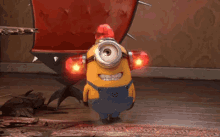 Search Minions Images En We Heart It. Http://Weheartit.Com/Entry/66892002/Via/Vansofthewall GIF - Minons Despicable Me Head Lights GIFs