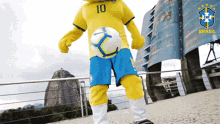 Malabarismo Com Bola Brazilian Team Mascot GIF - Malabarismo Com Bola Brazilian Team Mascot Malabarismo Com Bolas GIFs