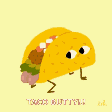 Twerking Taco Taco Butty GIF - Twerking Taco Twerking Taco Butty GIFs