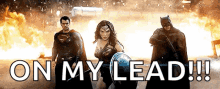 The Trinity Justice League GIF
