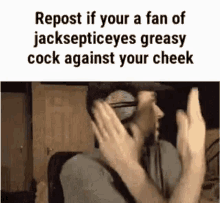 Repost If Your A Fan Jacksepticeye GIF - Repost If Your A Fan Jacksepticeye Make Face GIFs