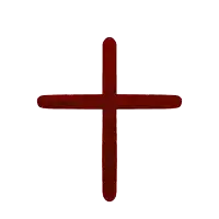 a red letter l with a white background and a red circle in the middle