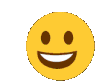 Gun Emoji With Smile Only Sticker - Gun Emoji With Smile Only Stickers