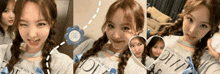 a girl is wearing a shirt that says twice