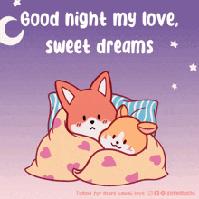 Good-night-my-love-sweet-dreams Good-night-sweet-dreams-my-love GIF