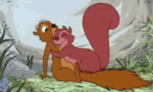 Happy Cuddle GIF - Happy Cuddle Squirrel GIFs