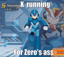 x is a predator xzero megsaurazx x running x running for zeros ass
