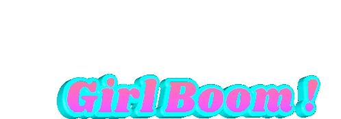 Boom Girl Boom Sticker - Boom Girl Boom Girl Stickers
