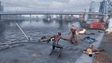 Miles Morales Finisher GIF - Miles Morales Finisher Spiderman Ps5 GIFs