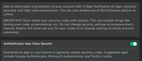 HOW TO SET UP 2 FACTOR AUTHENTICATION IN ROBLOX - Microsoft, Google,  Twilio's Authy 