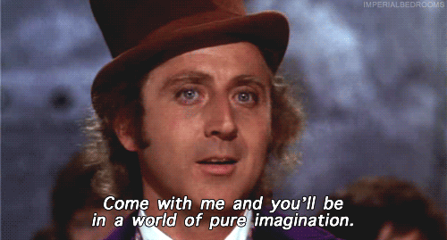 Come With Me And You'Ll Be In A World Of Pure Imagination. GIF - Movies Willywonka Charlieandthechocolatefactory GIFs
