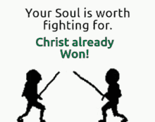 Christ Won The Fight GIF