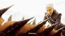 Daenerys Targaryen Khaleesi GIF - Daenerys Targaryen Khaleesi Dracarys GIFs