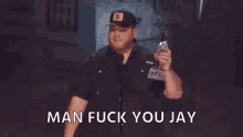 Luke Combs Man Fuck You Jay GIF