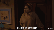 That Is Weird Dj Tanner Fuller GIF - That Is Weird Dj Tanner Fuller Candace Cameron Bure GIFs
