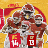 San Francisco 49ers (13) Vs. Kansas City Chiefs (14) Second Quarter GIF - Nfl National Football League Football League GIFs