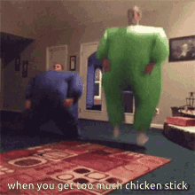 chicken stick dance funny hyper weird