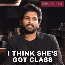 I Think Shes Got Class Allu Arjun GIF - I Think Shes Got Class Allu Arjun Pinkvilla GIFs