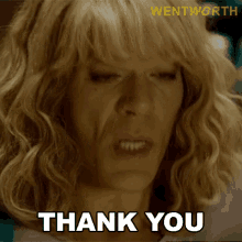 Thank You Maxine Conway GIF - Thank You Maxine Conway Wentworth GIFs