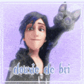 a picture of a cartoon character with the name douxie de bri on it