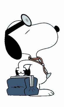 on my way snoopy peanuts im coming heading there now