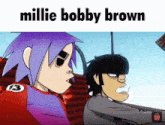 Millie Bobby Brown Gorillaz GIF - Millie Bobby Brown Gorillaz 19-2000 GIFs