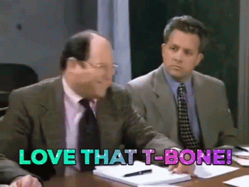 George Costanza Seinfeld GIF - George Costanza Seinfeld T Bone GIFs