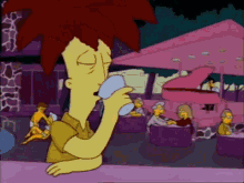 Honeymoon Explode GIF - Honeymoon Explode Simpsons GIFs