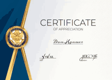 Certificate GIF