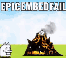 jerry battlecats fail cat volcanic