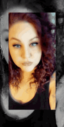 sassyaf katesass messy hair curly hair selfie