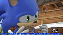 Sonic They Can Be So Cruel When They Sense Weakness GIF - Sonic They Can Be So Cruel When They Sense Weakness Weakness GIFs