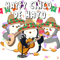 Happy Cinco De Mayo May 5 Sticker