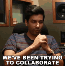 Weve Been Trying To Collaborate Kanan Gill GIF - Weve Been Trying To Collaborate Kanan Gill Weve Been Trying To Work Together GIFs