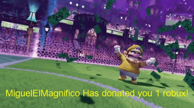 I was in a PLS DONATE game and i was donating robux but some noob