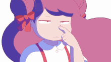 picking my nose bee bee and puppycat picking for boogers nose picking