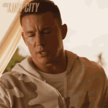 im here to save you alan channing tatum the lost city ive come to rescue you