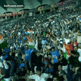 Be United Like Indians.Gif GIF - Be United Like Indians Indians Fans GIFs