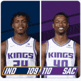 Indiana Pacers (109) Vs. Sacramento Kings (110) Post Game GIF
