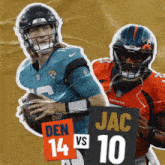 Jacksonville Jaguars (10) Vs. Denver Broncos (14) Third-fourth Quarter Break GIF - Nfl National Football League Football League GIFs