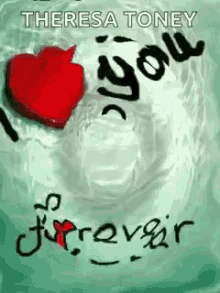 Love You Forever Heart GIF