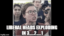 Liberal Head GIF - Liberal Head Explode GIFs