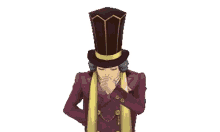 magnus mcgilded snickering ace attorney laughing