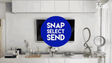White Front Snap Select Send GIF - White Front Snap Select Send Luxury Marble GIFs