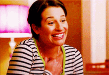 Glee Rachel Berry GIF - Glee Rachel Berry Thank You GIFs
